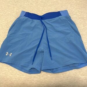Under armour 7” heat gear running shorts with speed pocket